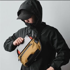 Alpaka Bravo Sling Mini V2 in Coyote Brown Messenger Bag with Tablet Sleeve